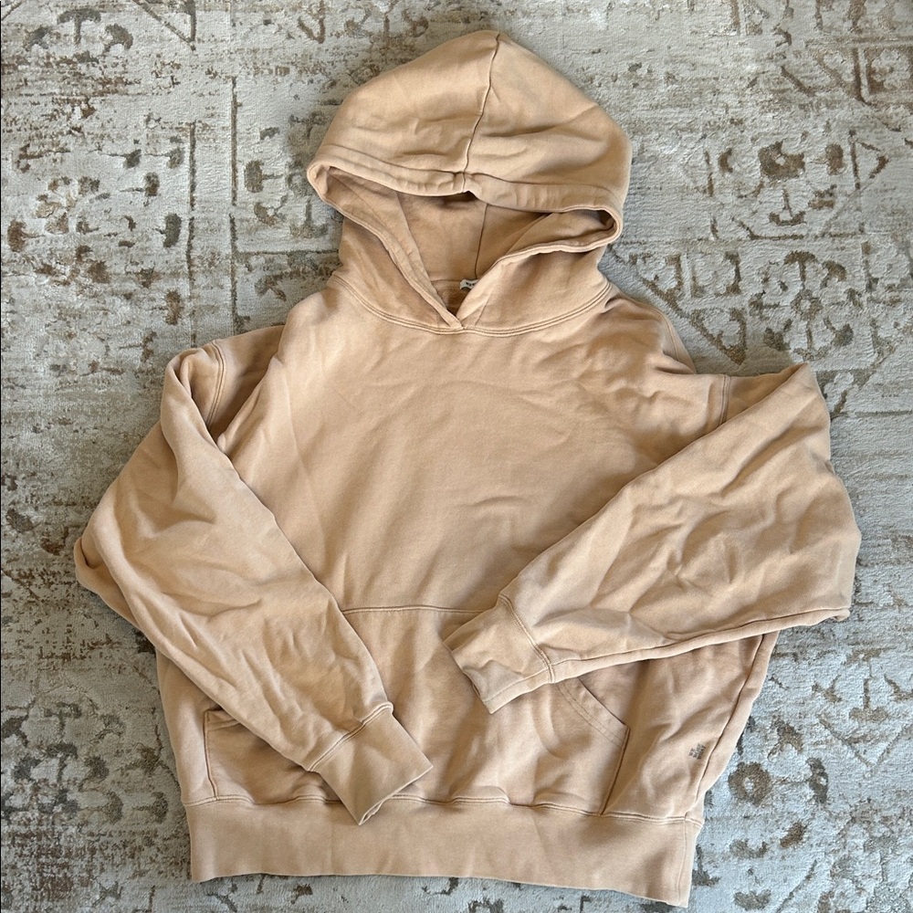 WeWoreWhat Beige Hoodie